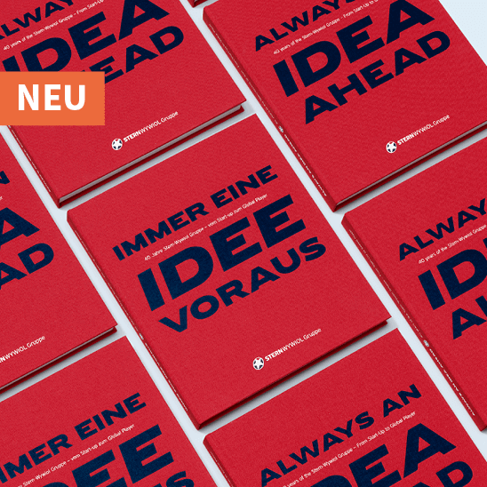 Stern-Wywiol Gruppe Jubiläumsbuch Editorial Design